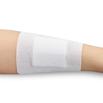 10pcs Pansements Adhésifs Non-tissé Imperméable Médical Bandage de Fixation de la Bande de Pansement, Bandage Pad Plâtres de Soins de Santé