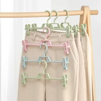 1pcs Cintre Racks pour Pantalon, Jupe Clip de soutien-gorge de Trombones sous-Vêtements Culotte Portable Cintre Cintres Rack de Stockage