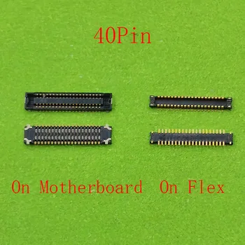 2-10pcs Écran LCD FPC Connecteur de la carte Mère Pour Xiaomi Mi 6 Mix Redmi 8 8A 5 Hongmi 10X 4G, Écran Plug Port Flex 40pin