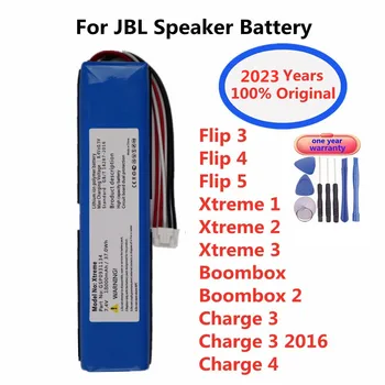 2023 Ans d'Original de 100% de la Batterie haut-Parleur Pour enceinte JBL Flip 4 3 5 Boombox Xtreme 1 2 3 Flip4 Charge 3 4 2016 Bluetooth Audior Baterie