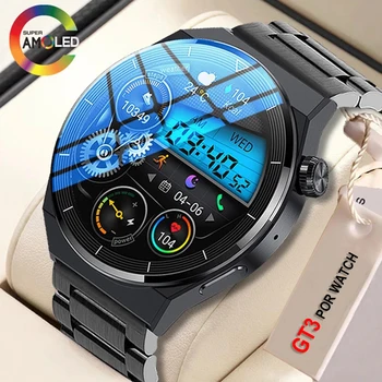 2023 Nouvelle Montre GT3 Pro Smart Watch Hommes NFC Imperméable Sport Fitness Tracker Appel Bluetooth Smartwatch Homme Pour HUAWEI Android IOS
