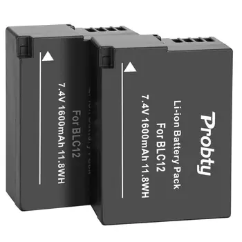 2PCS DMW-BLC12 BLC12 Pack de Batterie Rechargeable Pour Panasonic Lumix G6 G5 G7 G80 FZ1000 Caméra de Remplacement Bateria Batteria