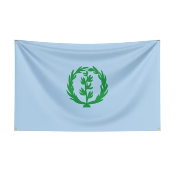 3x5 Historique Drapeau de l'Érythrée Drapeau en Polyester Imprimé drapeau National Pour le Décor