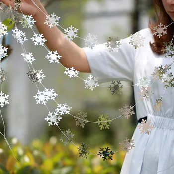 4M Twinkle Star Flocon de neige en Papier, des Guirlandes Pendentif Ornements de Décorations de Noël pour la Maison Nouvel An Noel Accessoires Navidad 2023