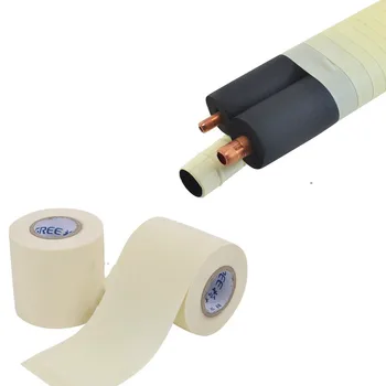 6cmx11M Imperméable à l'eau de pvc d'emballage de bande Climatiseur Isolation des tubes de cuivre de baguage de la Sangle de Conditionnement d'Air tuyau de réparation de la partie