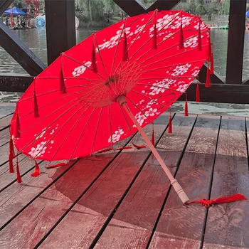 82 CM Huile sur Papier Parapluie Gland Cosplay Hanfu Parapluie Chinois Antique de Style Classique Chinois du Japon Style El Principito