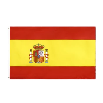 90x150cm espagnol en espagne drapeau 90x150cm espagnol en espagne drapeau 0