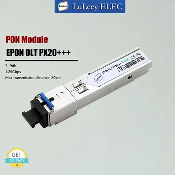 9db EPON GBIC Fibre Optique Module SC EPON OLT SFP 7db Px20+++ 20km de 1,25 G d'OLT Équipement Compatible BDCOM Fiberhome ZTE intelbras