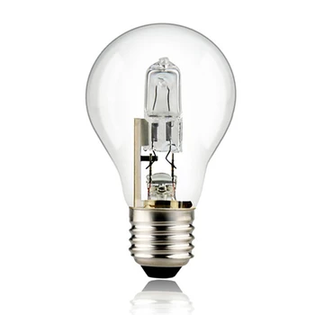 A55 Lampe Halogène de LED Vintage à l'Ancienne Ampoule de variateur Halogène de Tungstène Ampoule E27 à Vis AC220-240V 28W 42W 53 W 70 W 100 W