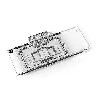 Alphacool Eisblock Eau Bloc Compatible XFX Speedster MERC 310 Radeon RX 7900 XTX/XT Carte Graphique Glacière Avec de la Plaque arrière