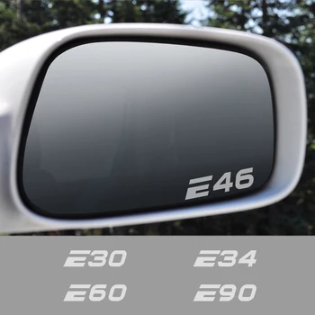 Autocollant de voiture Accessoires Rétroviseur Vinyle Autocollant Pour BMW E39 E46 E60 E90 E28 E30 E34 E36 E53 E61 E62 E70 E87 E91 E92 E93