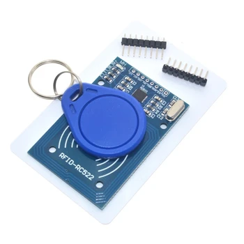 B0KA Avancé RFID-RC522 Kit RFID-RC522 Module de lecture avec S-50 Carte Blanche Anneau de Clé Pour Arduinos Raspberry-Pi