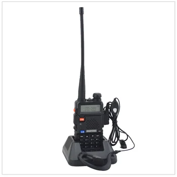 baofeng bi-bande UV-5R talkie-walkie radio double affichage 136-174/400-520mHZ two way radio avec connexion écouteur BF-UV5R