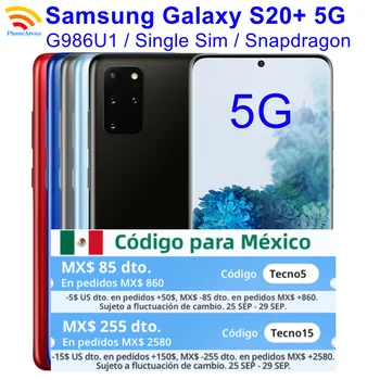 C Samsung Galaxy S20 Plus S20+ 5G G986U1 12 go de RAM, 128 go de ROM 6.7