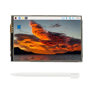 De 3,5 Pouces à Écran Tactile pour la Raspberry Pi 480x320 LCD Interface SPI 5 / 50 IPS TFT Module d'Affichage pour Pi 4B 3B+ 3B Zéro