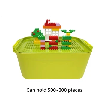Lego Compatible avec les Blocs de Construction Boîte de Rangement Garçon Fille Jouet Cadeau de Briques pour les Enfants