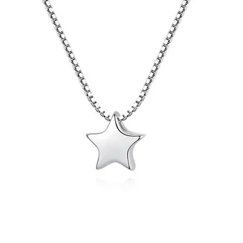 Les nouveaux Arrivants 925 Sterling Silver Star Colliers & Pendentifs Pour les Femmes de Mode Chaud sterling-silver-bijoux