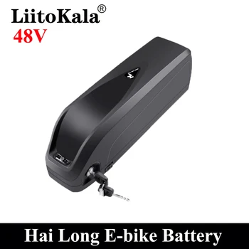 LiitoKala 48V 10Ah 12Ah 15Ah vélo électrique de la Batterie Hailong Max 30A BMS Pour Bafang BBS01B BBS02B BBSHD Milieu de route vélo électrique de la batterie Moteur