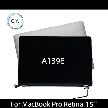 MacBook Pro 15 Pouces Retina Nouvel A1398 2013 2014 2015 Bonne Qualité Écran LCD et d'Assemblage Complet de Remplacement de Couleur Argent