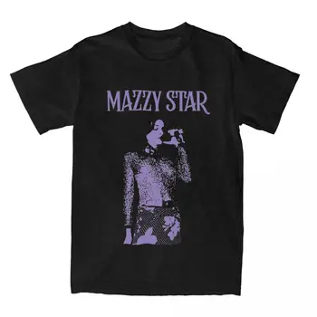 Mazzy Star Hommes Femmes T-Shirt D'Été Vintage Surdimensionné 100% Coton Casual O-Neck T-Shirt De La Mode Grande Taille T-Shirt