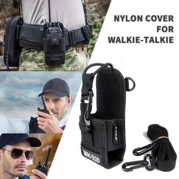 Mcs-20d Nylon Manche Pour Talkie-walkie Pour l'Extérieur Talkie-walkie Sac Orgaanizer Msc20d Vélo Talkie-walkie Sacs Y8y0
