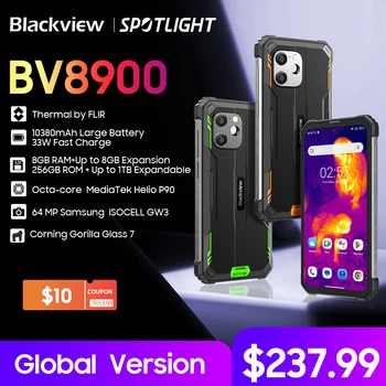 [Monde Premeire] Blackview BV8900 Android 13 Machine Robuste, 6.5