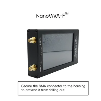 NanoVNA-F VNA ROS-Mètre VHF, UHF, Antenne de l'Analyseur de 1,5 GHz + 4.3 LCD IPS + Boîtier en Métal Deepelec NanoVNA-F VNA ROS-Mètre VHF, UHF, Antenne de l'Analyseur de 1,5 GHz + 4.3 LCD IPS + Boîtier en Métal Deepelec 3