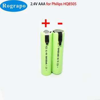 Nouvelle 2.4 V, 1000mAh AAA EBR-BG2040 Ni-MH Rasoir Électrique de la Batterie Pour Philips HQ8505 BodyGroom 7100 TT2040/32, BG2040/34