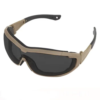 Original de la souris de type tactique extérieure coupe-vent, des lunettes de protection avec ceinture fixe équitation anti-UV lunettes de soleil de sécurité léger avec la chasse