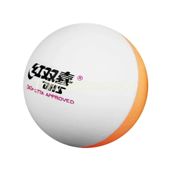 Origine de l'EDS de Couleur BI Double de Couleur Balle de Tennis de Table en Plastique ABS de Balles de Ping-Pong
