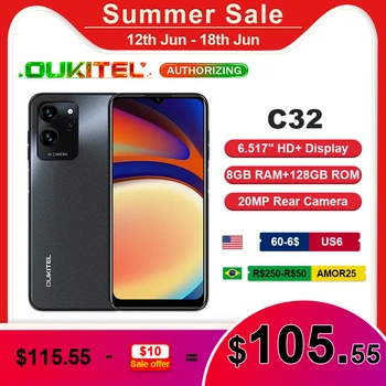 Oukitel C32 Smartphone 4G 6.517
