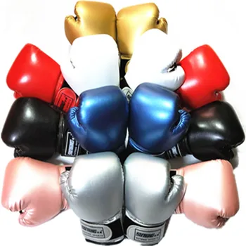 Pas cher 2-6Years Gants de Boxe Enfants Pour le Plaisir de Muay Thai Combat Sanda Arts Martiaux Sac de Boxe de la Formation des Mitaines Engins de DEO