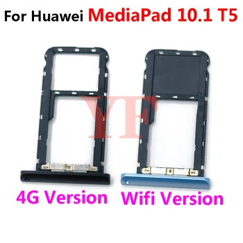 Pour Huawei MediaPad T5 10.1 LTE AGS2-L09 AGS2-W09 AGS2-L03 AGS2-AL00 10 Pouces de Bac à Cartes de Sim Fente Titulaire de la Prise de l'Adaptateur de