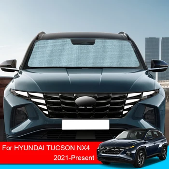 Pour Hyundai Tucson NX4 2021-2025 Voiture pare-soleil Protection UV Windows Rideau pare-Soleil Visière pare-brise Avant d'Accessoires de Voiture