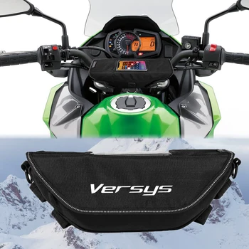 Pour Kawasaki VERSYS VERSYS1000LT VERSTS650 d'accessoires de Moto Imperméable à l'eau Et à la Poussière Guidon Sac de Rangement sac de navigation