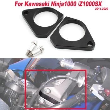 POUR KAWASAKI Z1000SX 2011-2020 Accessoires Moto d'Alliage d'Aluminium de Soulever le Guidon Surélévation du Code de Montage Pince de fixation de l'Adaptateur de