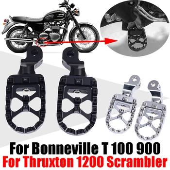 Pour Triumph Bonneville T100 T900 T 100 Trunxon Scrambler 1200 Accessoires Moto Avant Repose-Pieds Repose-Pieds Pédales Repose-Pieds