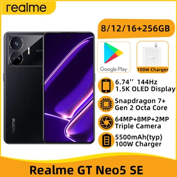 realme GT Neo 5 SE Snapdragon 7+ Gen 2 Octa Core 6.74