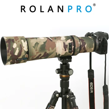 ROLANPRO Objectif de Camouflage Manteau pour Canon RF 800mm F11 is STM Camouflage Couverture de Pluie cristallin Canons Cas, les appareils photo reflex numériques