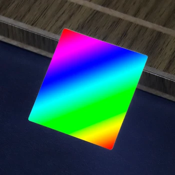 Réseau de Diffraction Optique grille de l'Enseignement de la démonstration de la Transmission caillebotis Spectrophotomètre d'imagerie holographique 36x38mm