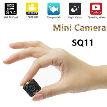 SQ 11 Mini Caméra HD 1080P Capteur de Vision de Nuit Caméscope Détection de Mouvement DVR Micro Cam Sport DV Audio de l'Enregistreur Vidéo sans Fil