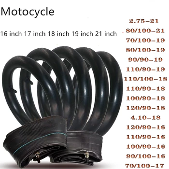 Une moto hors route de la rue, une voiture de sport voiture 14-15-16-17-18-19-21 pouces à l'avant et à l'arrière intérieure du pneu intérieur du pneu intérieur de la ceinture