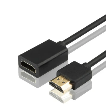 WESOPRO Compatible HDMI 2.0 Mâle à Femelle Prolongateur 4K Câble d'Extension pour Android Xiaomi TV Stick/Mi TV-Box/PC/Projecteur/HDTV