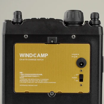 WINDCAMP Spéciale, Couverture de Compartiment de Batterie Conçu pour YAESU FT-818/FT-817