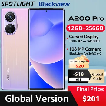 【Première mondiale】Blackview Pro A200 MTK Helio G99 6.67
